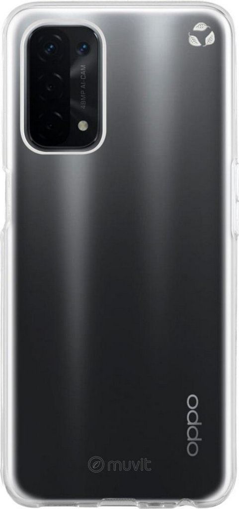 Muvit For Change Oppo A54 5g Recycle-tek Silicone Handyhülle Durchsichtig Durchsichtig One Size