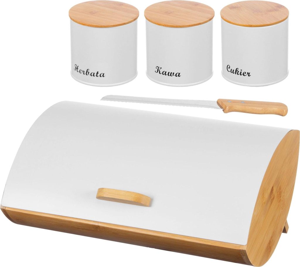 Brotkasten Mit Behälterset Und Messer 2702
