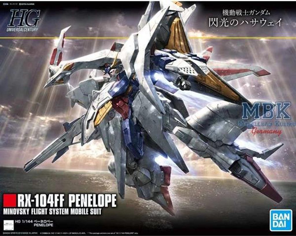 Model figurki GUNDAM HGUC 1/144 RX-104FF Penelope Zdjęcie produktu 
