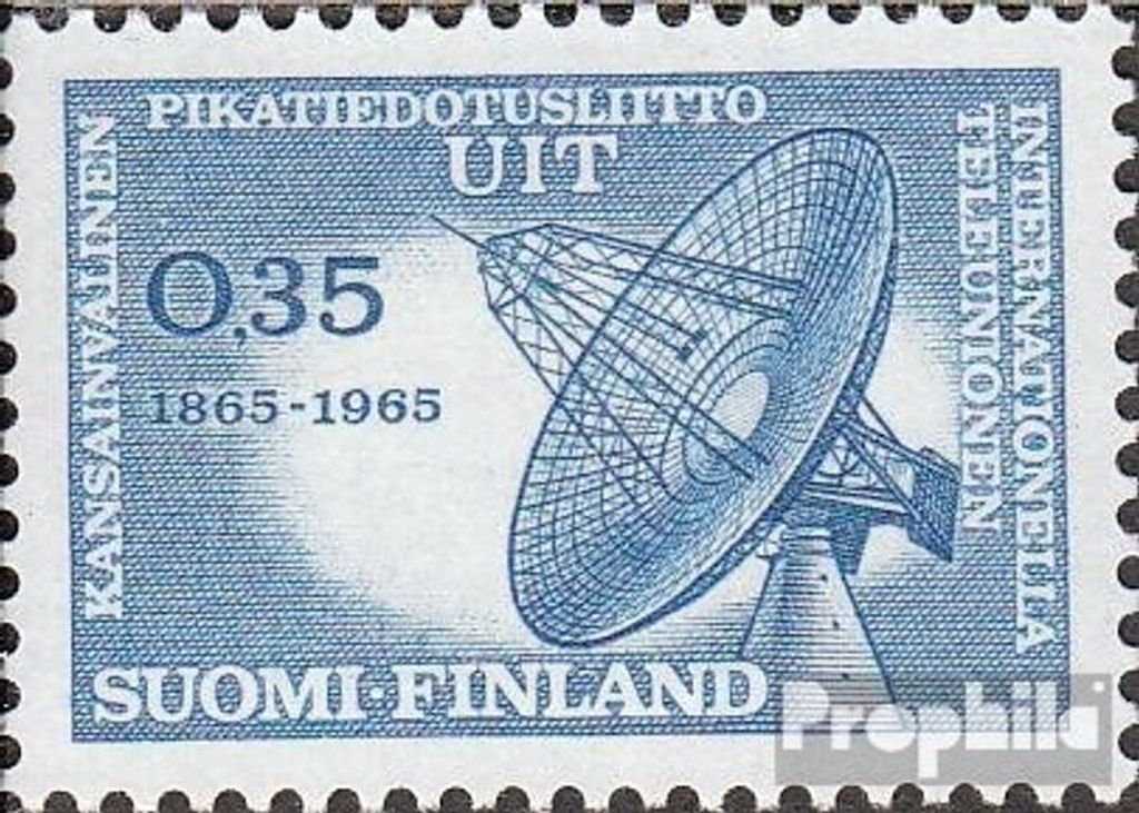 Briefmarken Finnland 1965 Mi 605 (kompl.Ausg.) postfrisch Fernmeldeunion