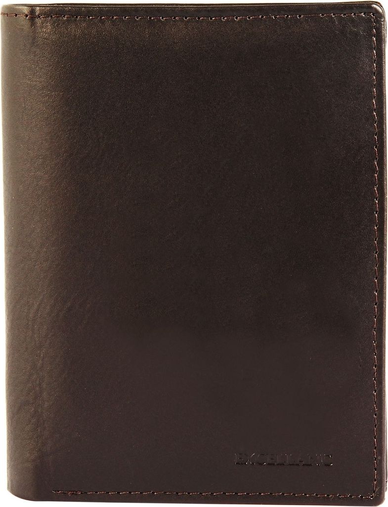 Excellanc Herren Geldbörse aus Echtleder. Format 10 x 12 cm.
