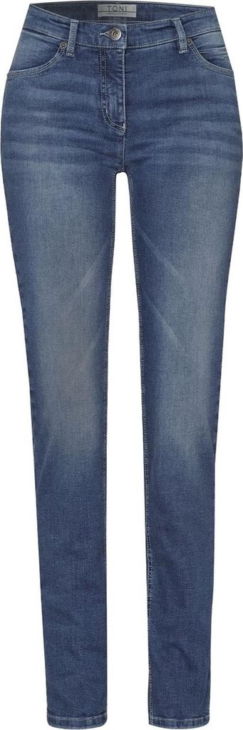 Toni- Damen 5-Pocket Jeans, Perfect Shape (1106-65), Größe:W38, Länge:Normal, Toni Farbe:blue bleached authentic (534)