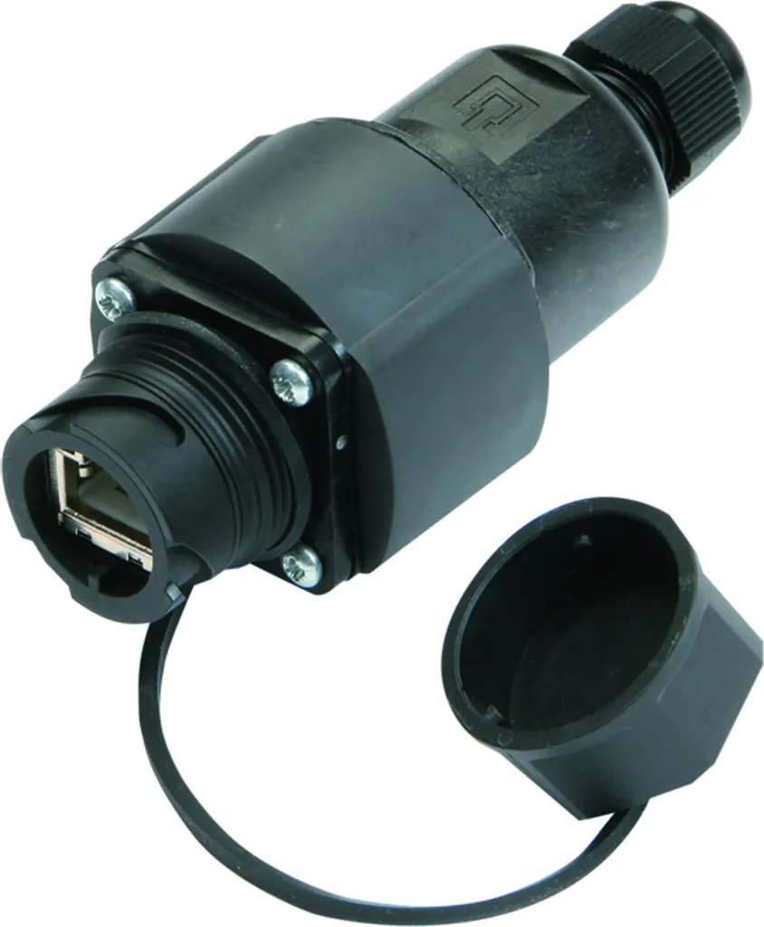 TELEGÄRTNER STX V1 Scatola di derivazione libera, modulo RJ45 B Cat.6A (ISO/IEC)