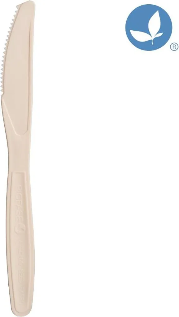 Coupe-avocat beige 18 cm idéal pour restaurateurs lot de 200 unités