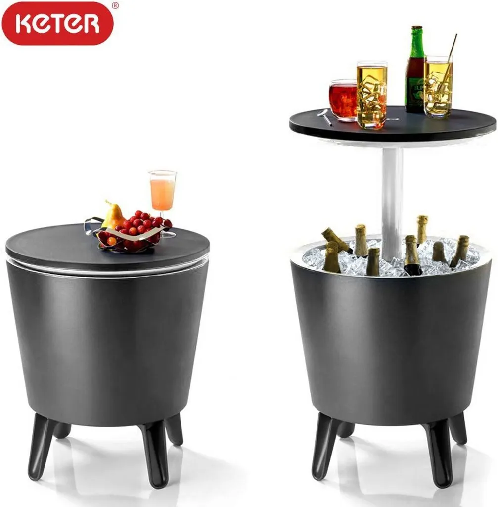 Table de Jardin Glacière Keter Cool Bar : Le Bar Réfrigéré Idéal