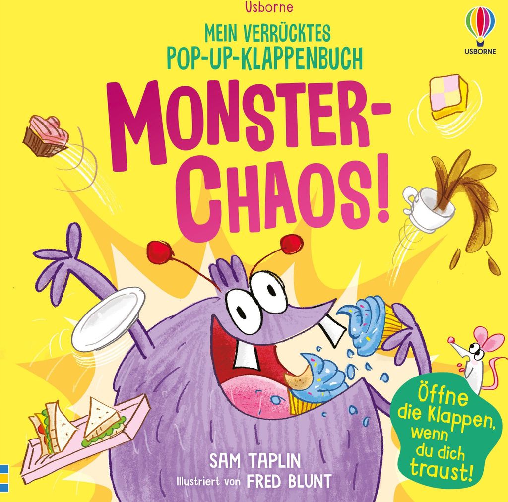 Mein verrücktes Pop-up-Klappenbuch: Monster-Chaos!