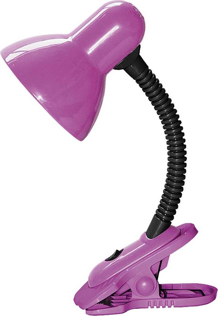 Rabalux 4259 Tischleuchte Dennis, E27-Kunststoff, rosa, Standard, 34cm