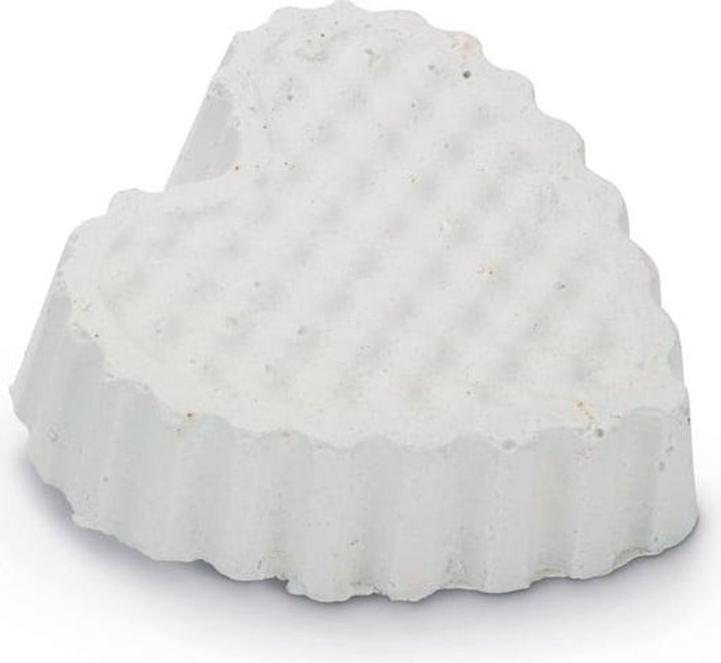 Beeztees Nagerstein Herzform - Nager - weiß - 6x6 cm Produktbild 