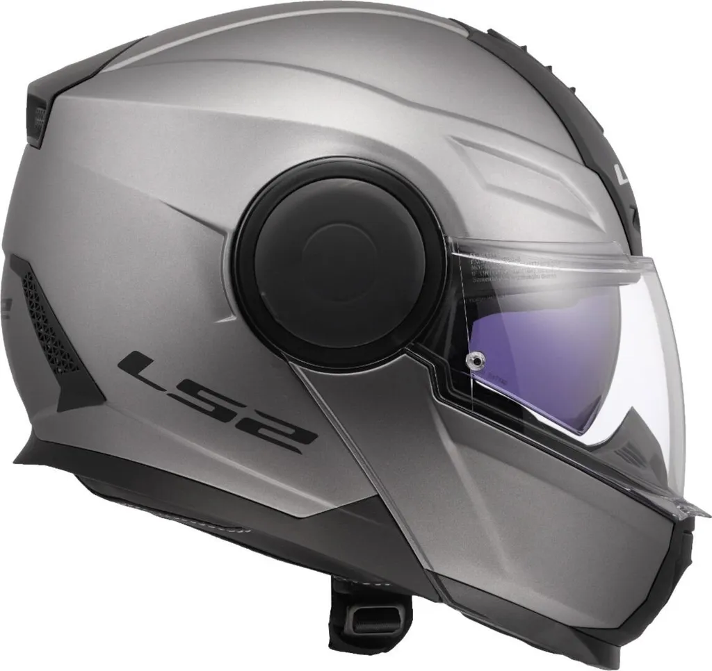 Casque LS2 FF902 SCOPE II Solid Matt Titanium XS - Modulable Précis