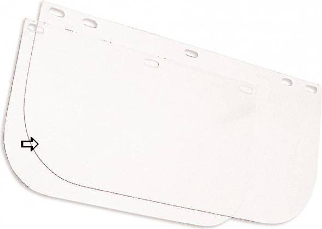 Visière large polycarbonate incolore SINGER - ACC805LARG Image du produit 