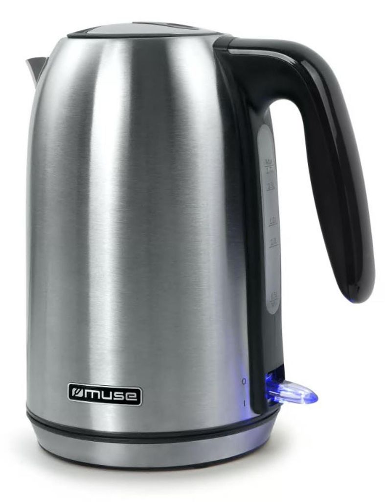 Muse MS-015 BS, 1,7 l, 2200 W, Nerezová ocel, Nerezová Obrázek produktu 