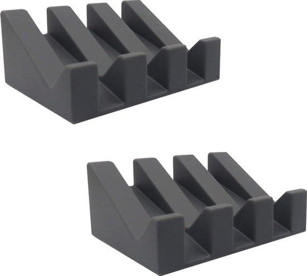 Silikon-Seifenschale 2er Pack Anti-Rutsch für Bad