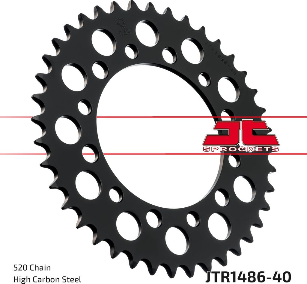 Kettenrad JT Sprockets 520 40Z Innendurchmesser 110mm Lochkreis 130mm