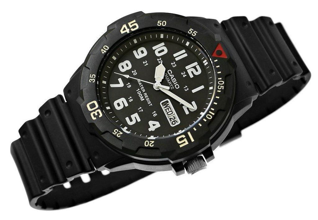 Casio Uhr MRW-200H-1BVEG Armbanduhr schwarz Produktbild 10