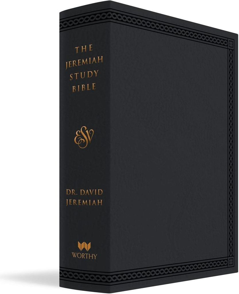 The Jeremiah Study Bible, ESV, Black LeatherLuxe (Indexed)