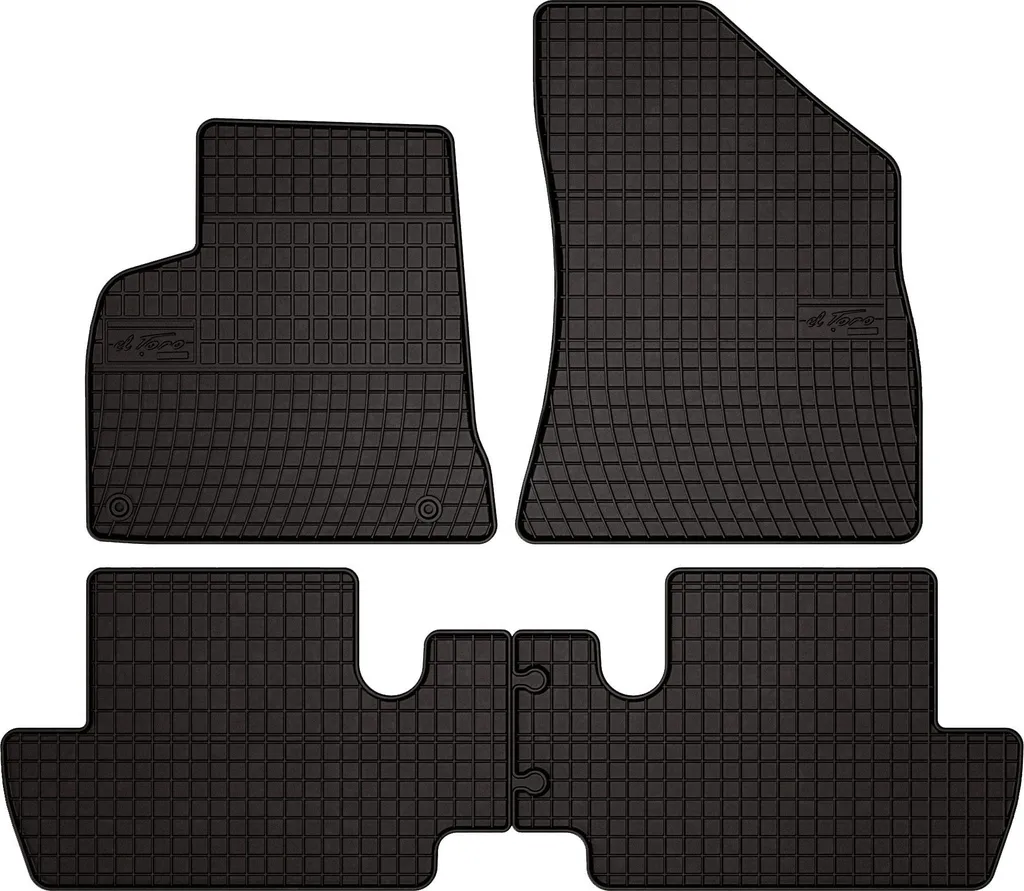 Tappetini Gomma Peugeot 3008 I 2009-2016 - Set 4 pz Misura Precisa