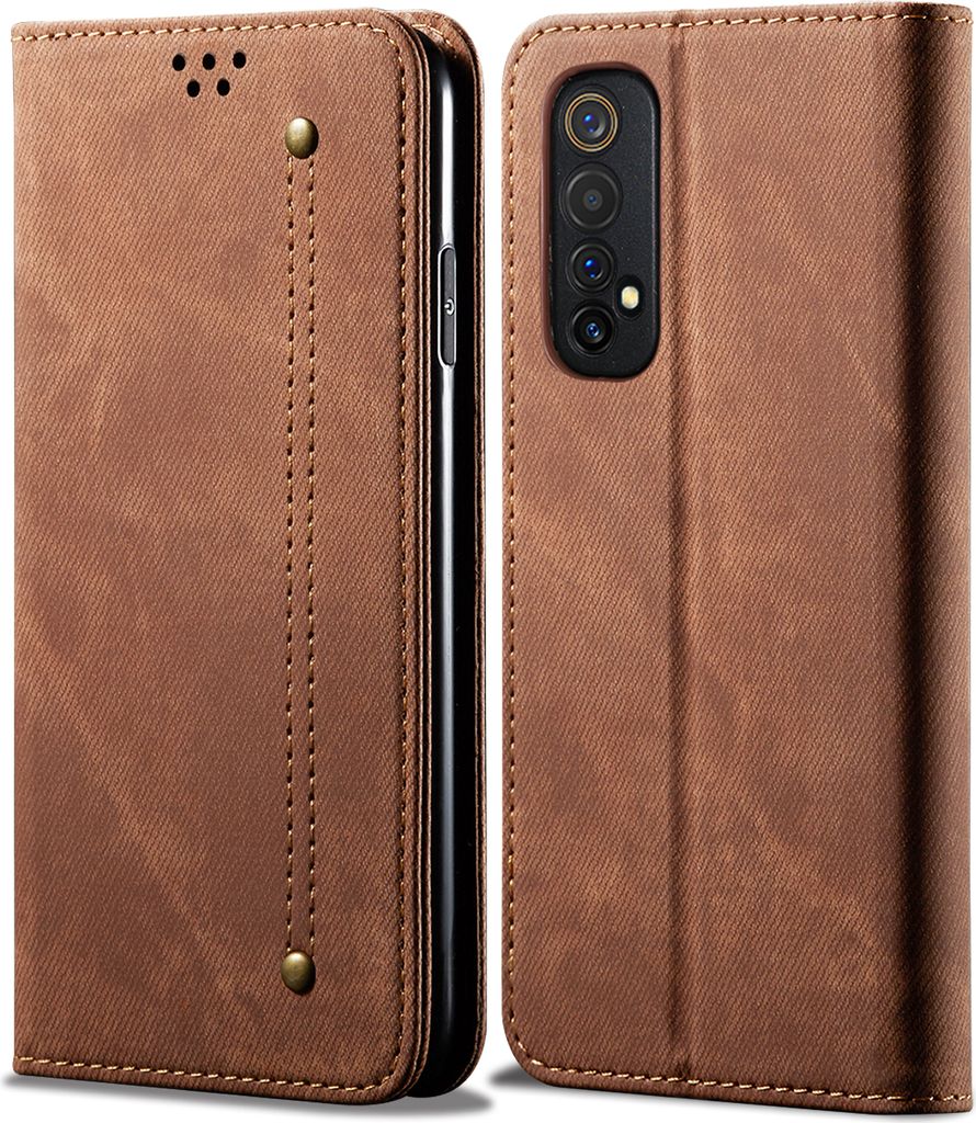 OPPO Realme 7 Case, Leather Wallet Case with Magnetic Image du produit 