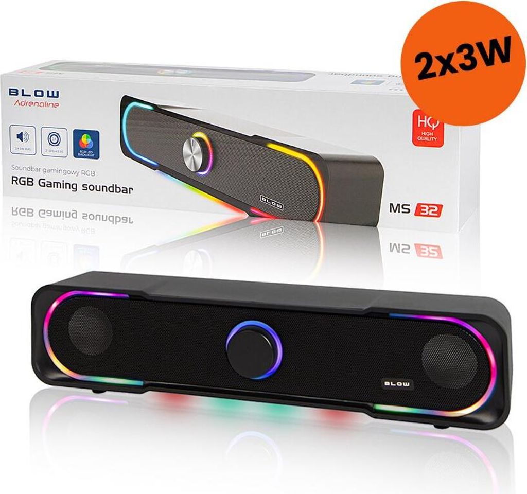 BLOW MS-32 Soundbar PC Lautsprecher USB