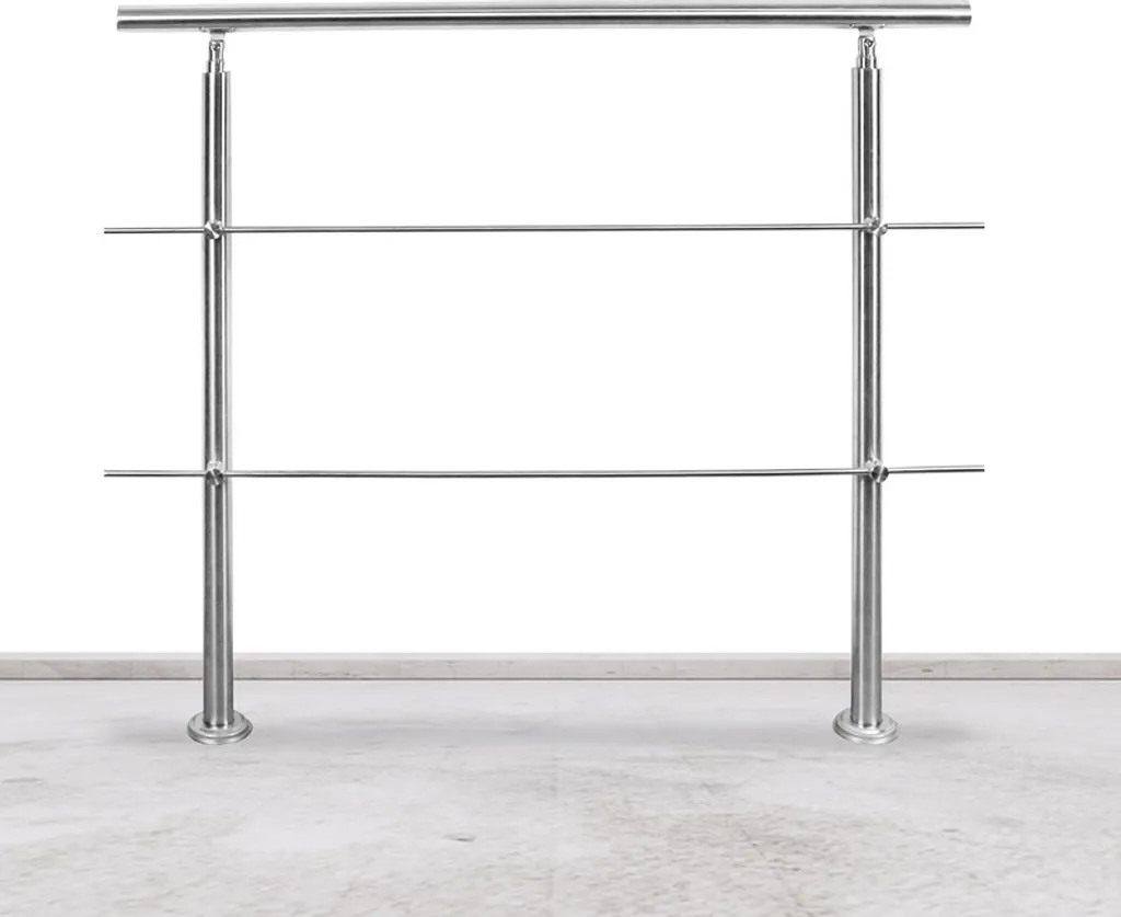 Barre d'Appui Escalier Aluminium Ø 42mm Robuste et Résistante aux UV