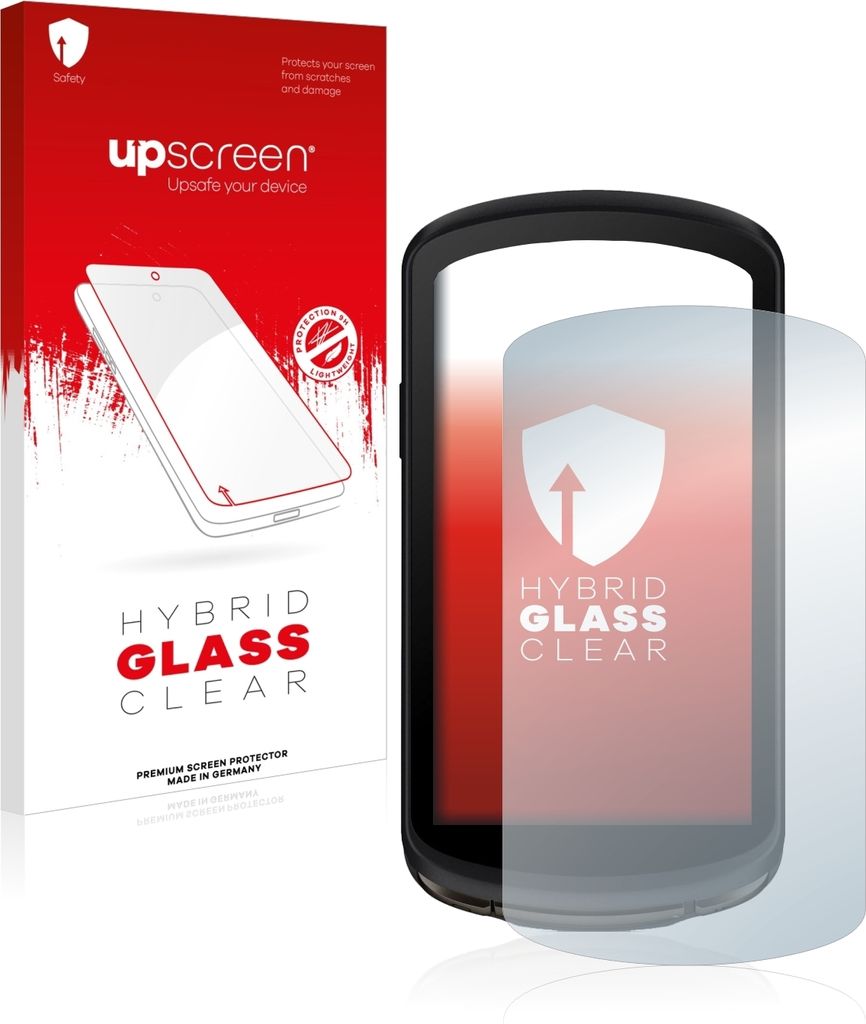 upscreen Schutzglas für Garmin Edge 1040 Solar Schutzfolie Panzer Folie Glas Display Schutz klar