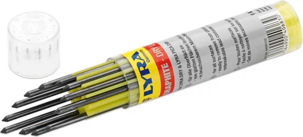 Cimco 12er Pack Ersatzminen, zu 21 2150, Graphit, 1 Stk.