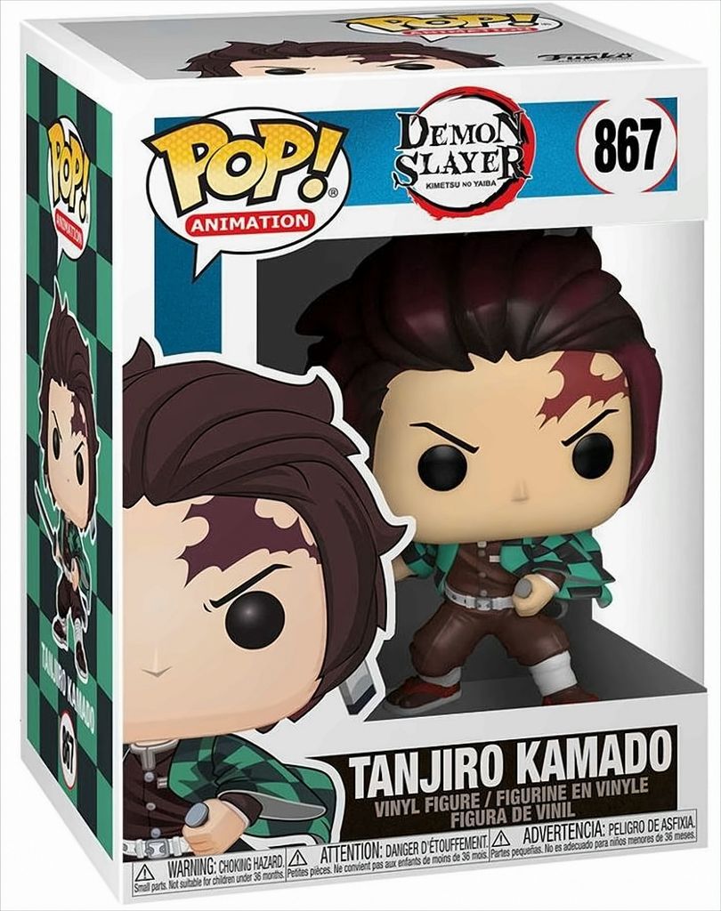 Funko Pop! Demon Slayer: Tanjiro Kamado - Winylowa Figurka Obrázok produktu 