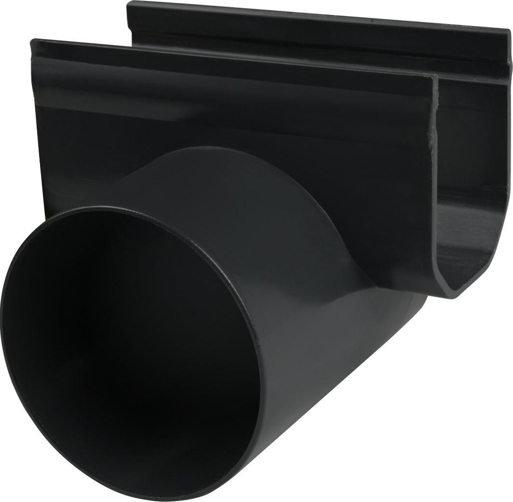 Uscita laterale in plastica Ø75mm per canali di drenaggio Immagine del prodotto 