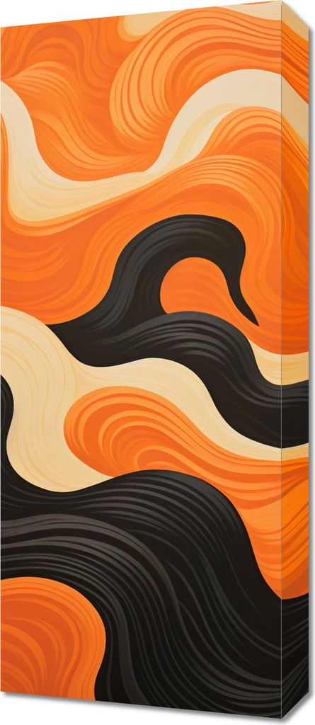 Bild 30x70cm Tag trifft Nacht