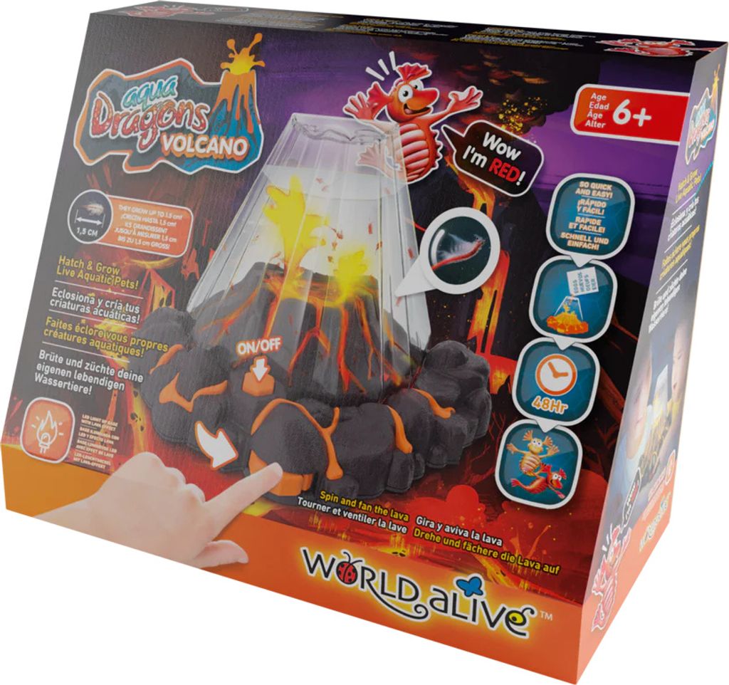Zestaw edukacyjny STEM - AQUA DRAGONS Siedlisko VULCAN z Zdjęcie produktu 
