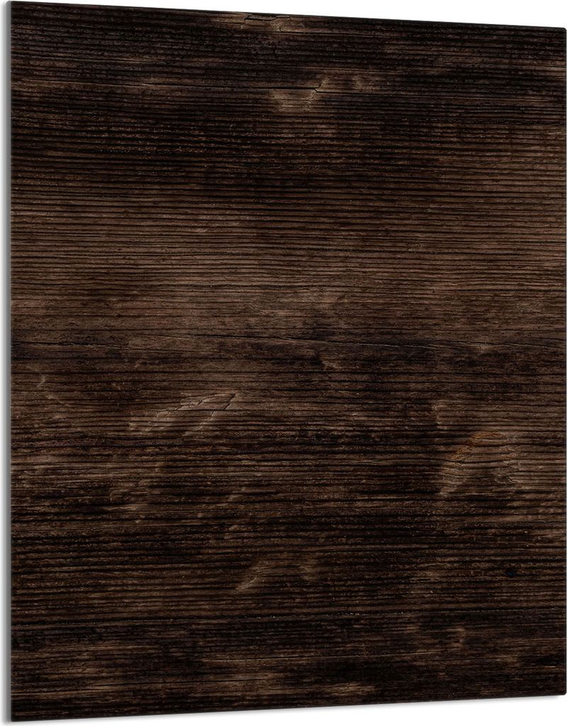 Herdabdeckplatte 40x52 Glaskeramikkochfeld Abdeckung Spritzschutz Glasplatte Deko Schneidebrett, Holz Braun