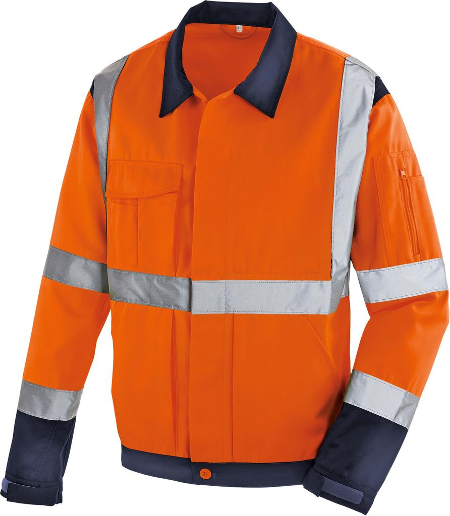 TEXXOR Warnschutzjacke DAVENPORT Gr. XL orange/navy