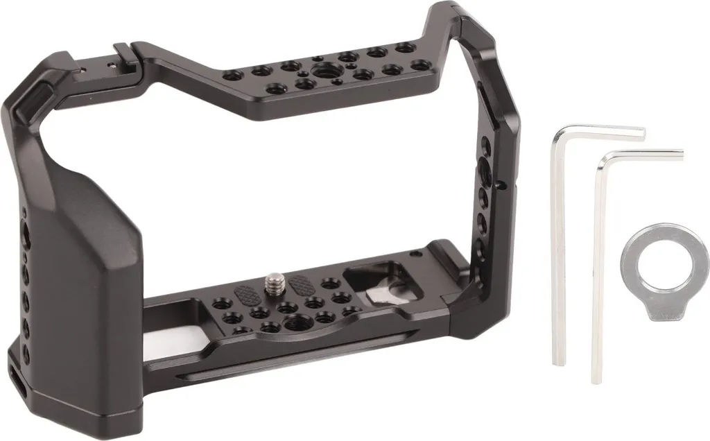 Cage Fuji X-T4 en alliage d'aluminium léger avec support sabot intégré