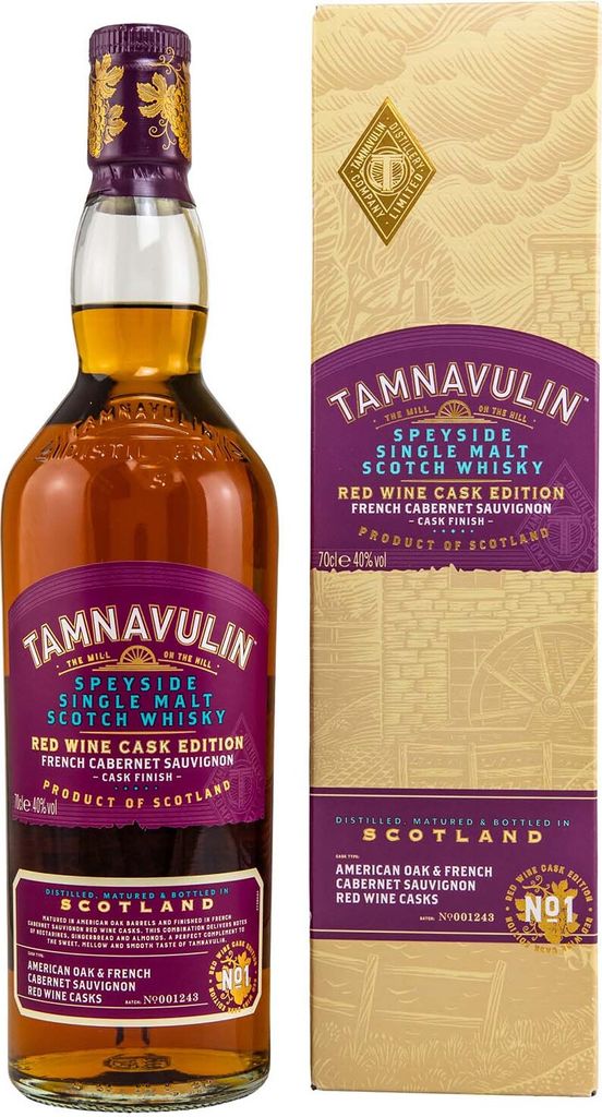 Tamnavulin French Cabernet Sauvignon Cask Finish - Single Produktbild 