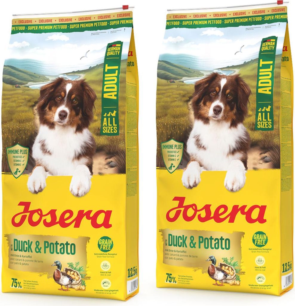 Josera A/S Adult Duck & Potato 2 x 12,5 kg