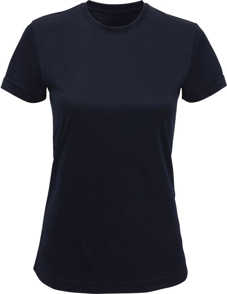 TriDri - T-Shirt recyceltes Material für Damen - Aktiv RW8281 (XS) (Dunkelblau)