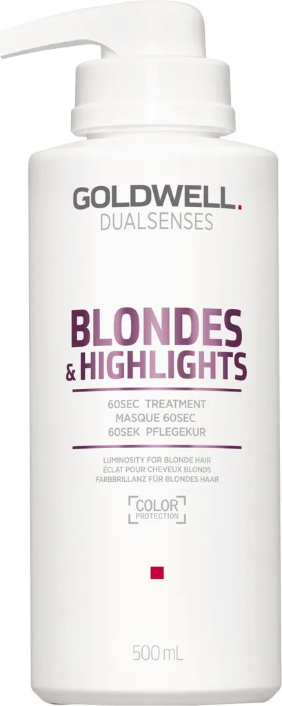 Goldwell Dualsenses Blonde Treatment 500ml - Trattamento Illuminante