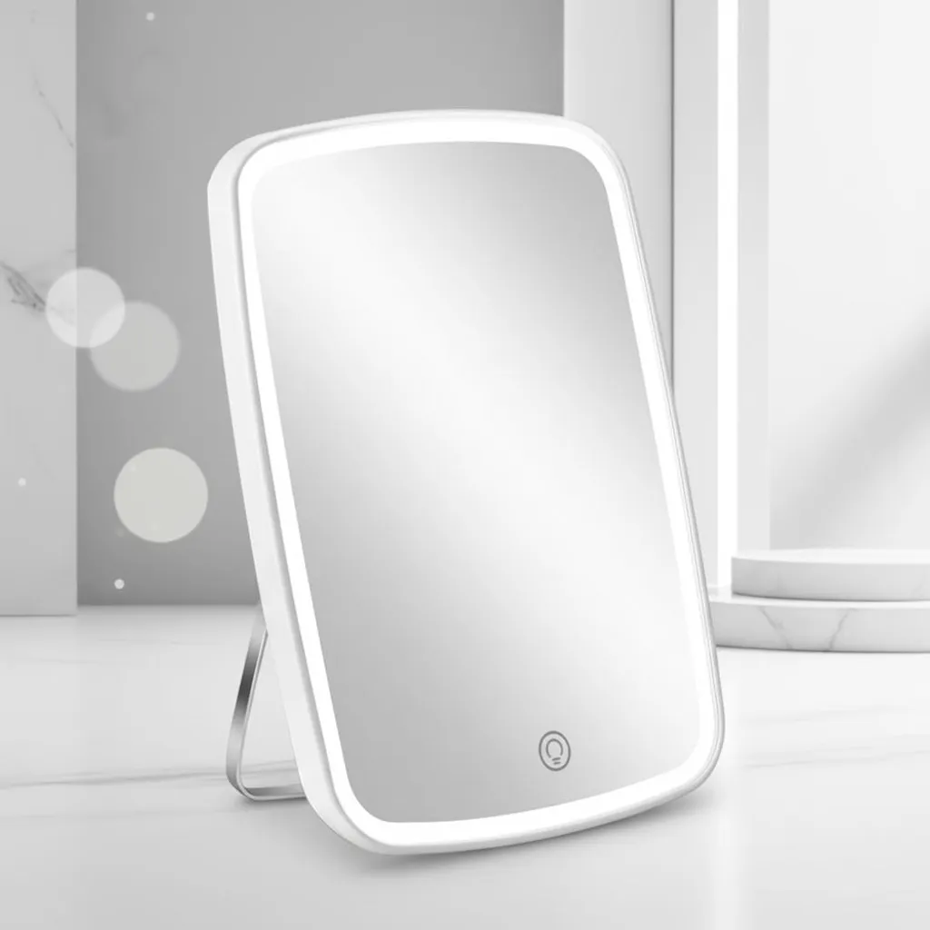 Specchio Ingranditore 7x con Luce LED - Precisione per Rasatura e Trucco - 1