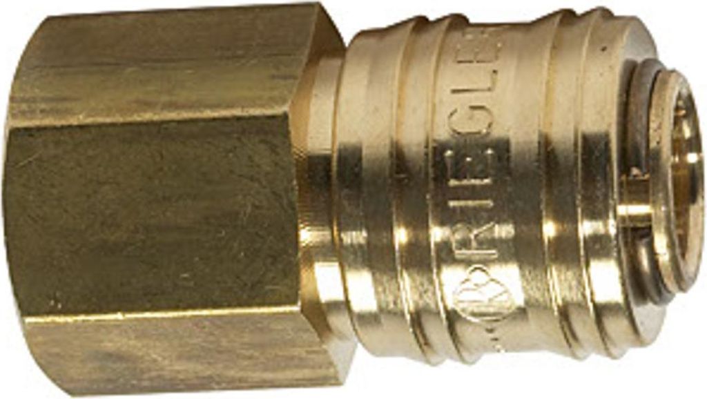 Riegler SchnellverschlusskupplungNW 7,2, Messing, connect-line, IG G1/4