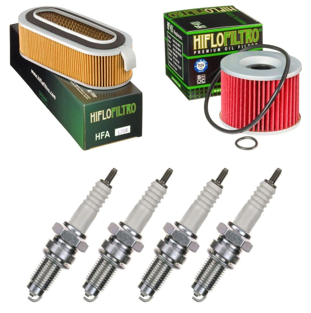 Service-Kit für Honda CB 750 F Bol dOr 1980-1982 Luftfilter Ölfilter Zündkerzen von pamoto - Neu