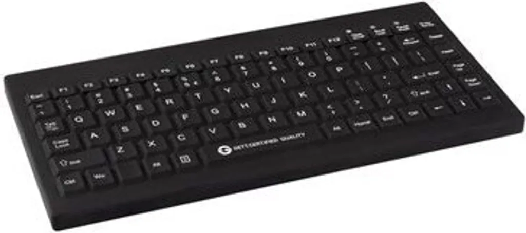 Clavier Lavable IP68 GETT TKG-088-GCQ Noir avec Pavé Numérique USB