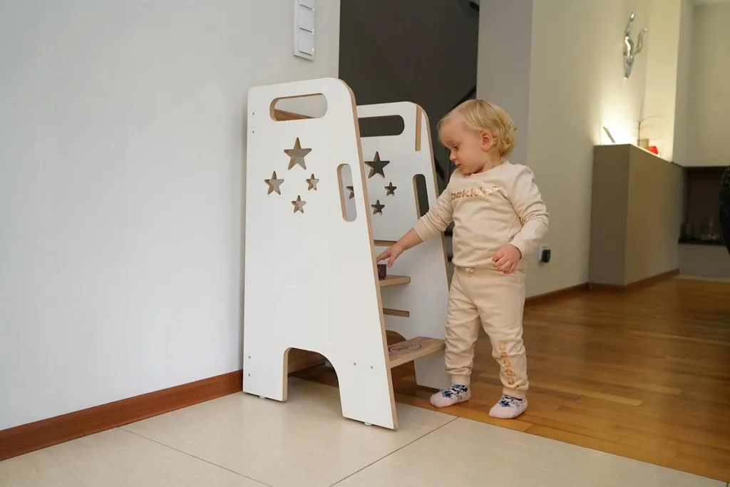 Ustensiles cuisine enfants ergonomiques Solid Adjustable blanc POLISH - 10
