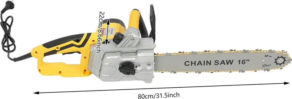 Tronçonneuse à batterie 2000W : coupez sans effort vos bois de 40cm - 4