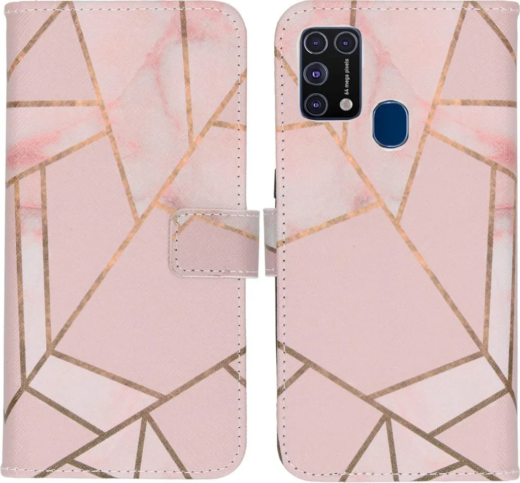 Cover Samsung M31 imoshion Pink Graphic - Portafoglio e Stile Unico