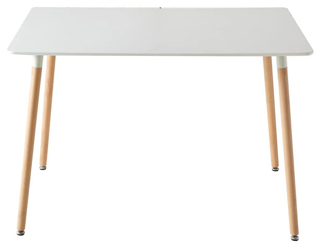 Table à manger rectangulaire blanche - Design moderne et durable