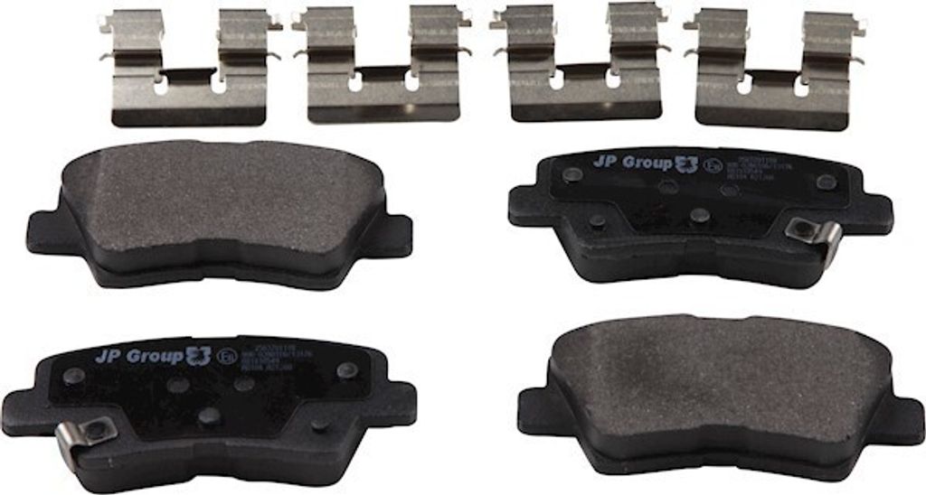 JP GROUP Bremsbeläge Satz Hinten für HYUNDAI Tucson (TL, TLE) 3563701110