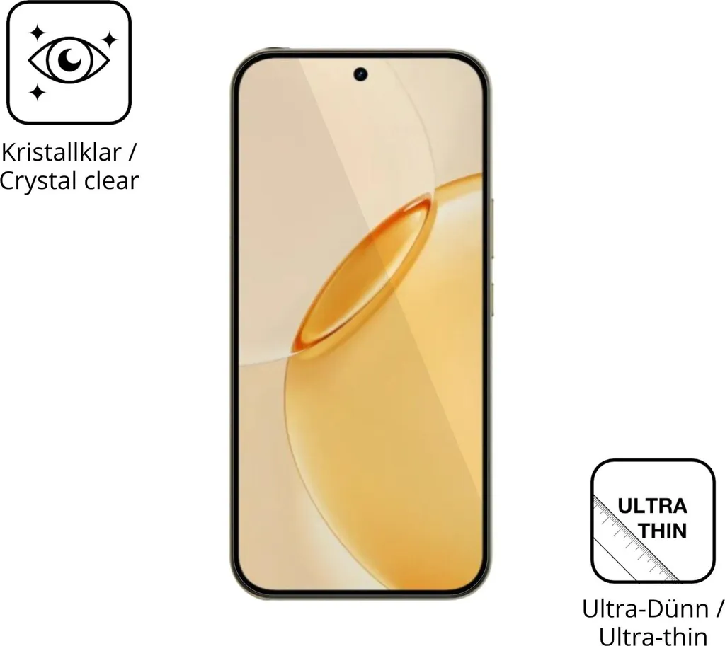 Kit 4x Protezione Schermo Realme 16 Pro 5G dipos Claro - No Bolle - 5