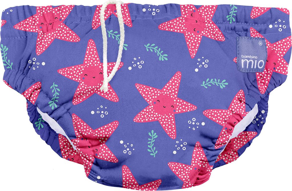 Bambino Mio, revolutionäre wiederverwendbare Schwimmwindel für Babys und Kleinkinder, Jungen und Mädchen, Supernova Stern, S (<6 Monate) Superno...