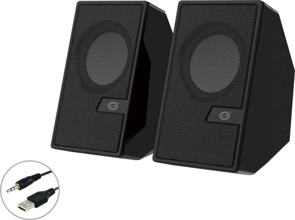 Conceptronic BJORN - Lautsprecher - für PC - kabellos - Bluetooth - 6 Watt (Gesamt)