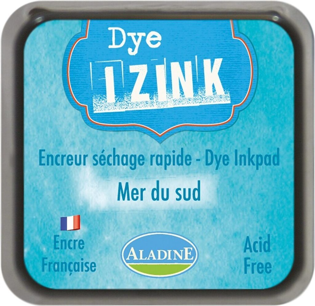Aladine Izink Dye 19261 Stempelkissen, Hellblau