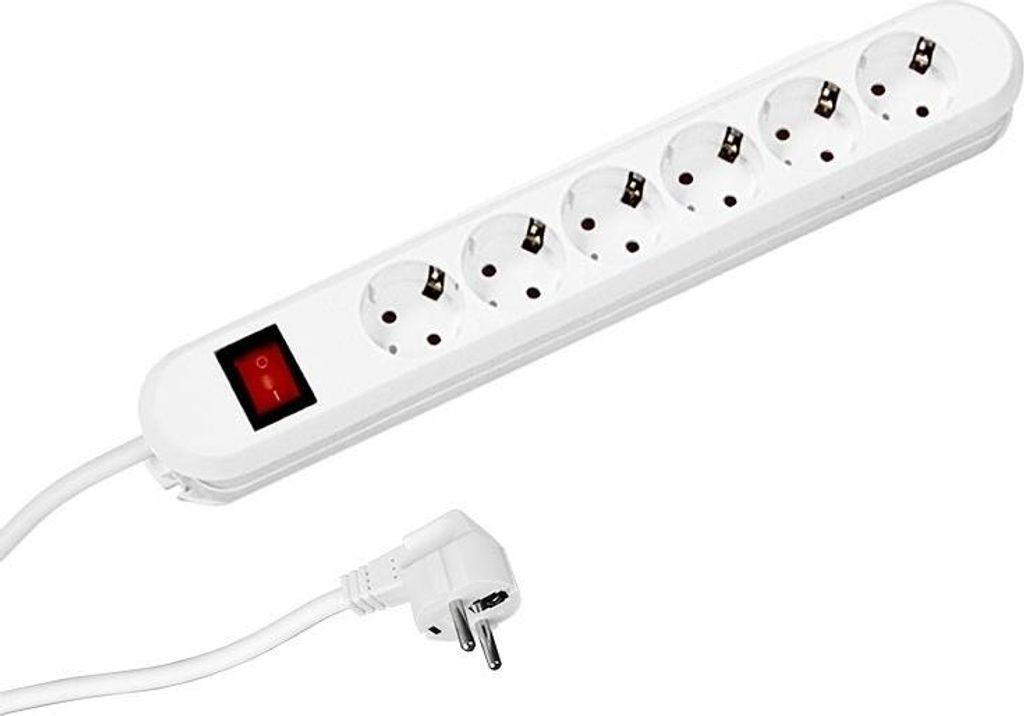Bachmann SMART 6x Schuko H05VV-F 3G 1.50mm² 16A/3680W 5m, 5 Zdjęcie produktu 